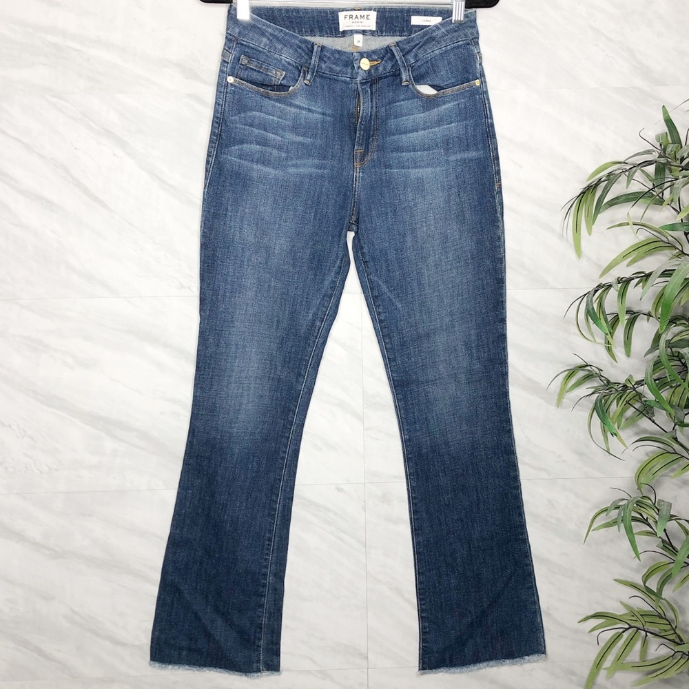 Frame Le Boot Raw Hem Jeans 28